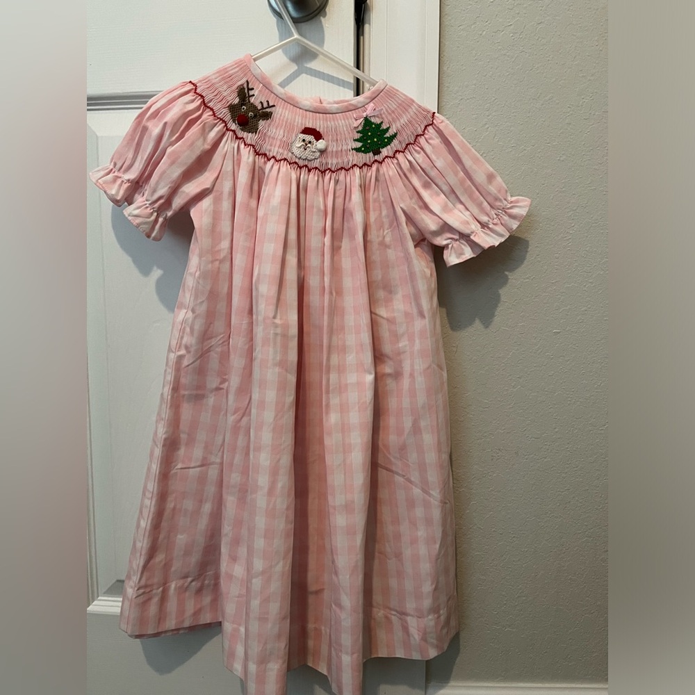 Three Sisters Plaid Christmas Dress